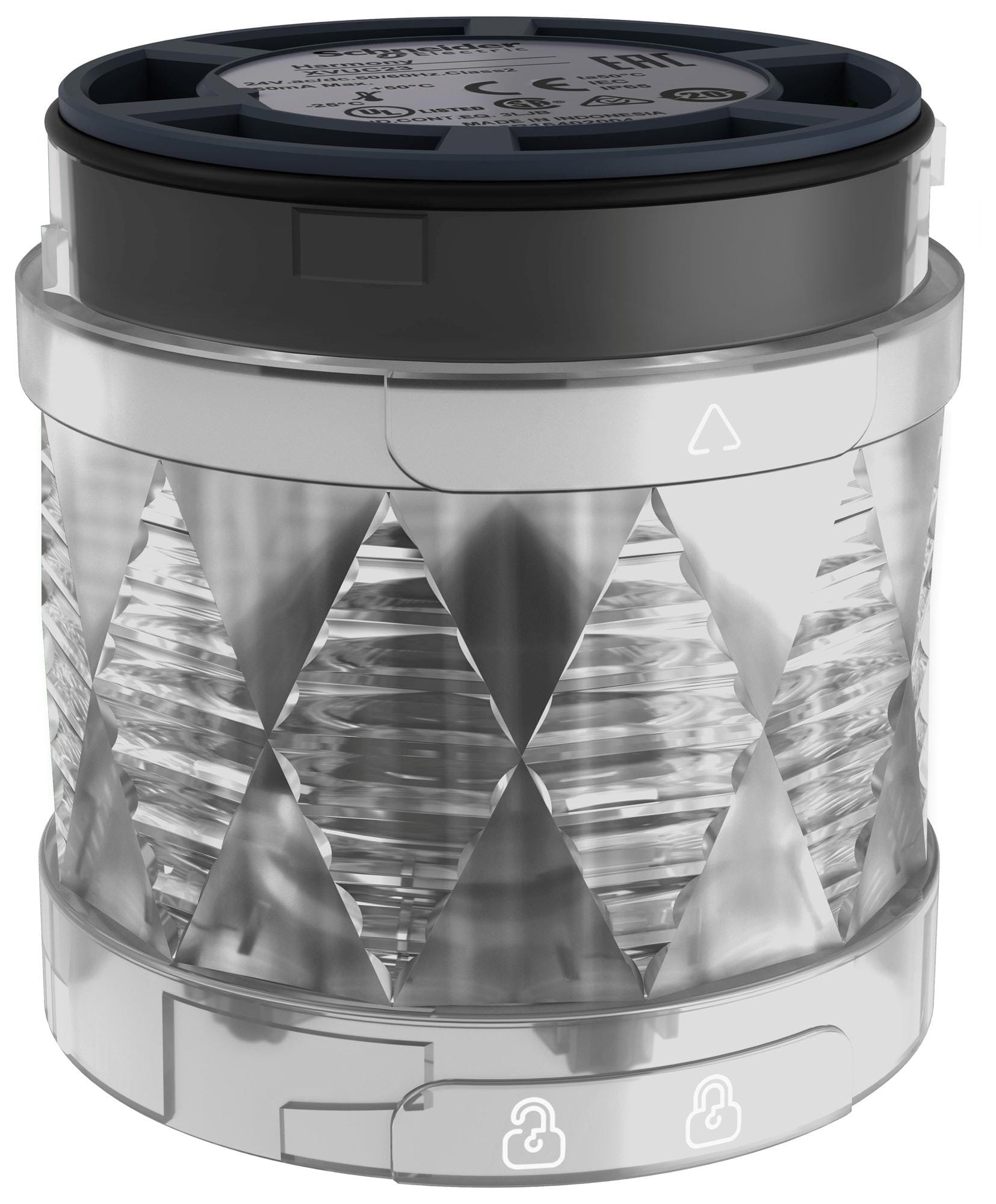 SCHNEIDER ELECTRIC Visual Signal Indicator Units XVUC29 VISUAL UNIT, FLASH/ROTATING/STEADY SCHNEIDER ELECTRIC 3116137 XVUC29