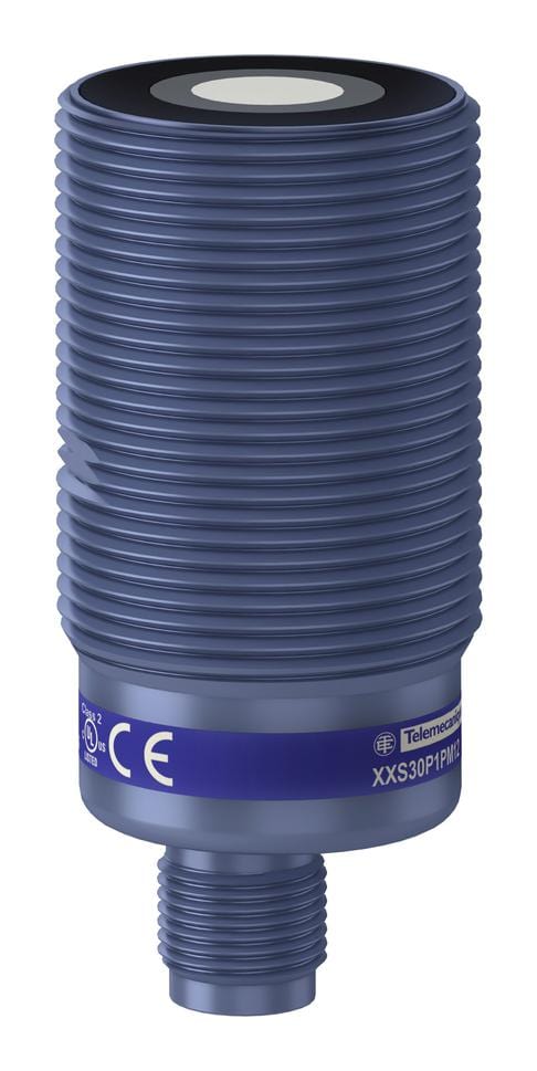 SCHNEIDER ELECTRIC Ultrasonic XXS30P1PM12 ULTRASONIC SENSOR, 1M, 200KHZ, PNP SCHNEIDER ELECTRIC 3804322 XXS30P1PM12