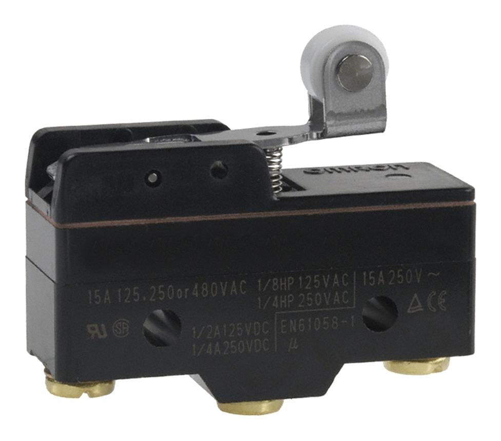 OMRON Microswitch Z-15GW2255-B MICROSWITCH, SPDT, 15A, 250VAC, SCREW OMRON 3413304 Z-15GW2255-B