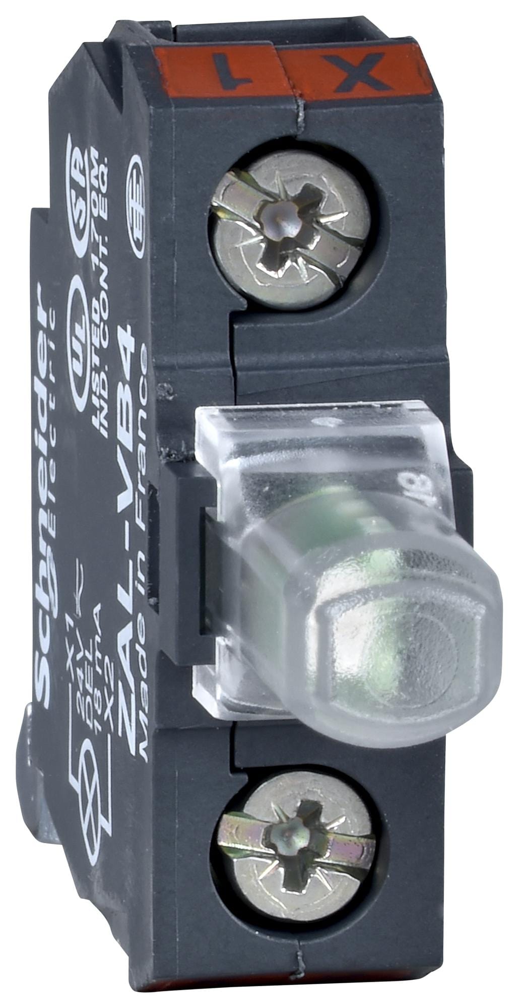 SCHNEIDER ELECTRIC Lamps ZALVM1 LIGHT BLOCK, CONT & SIGNLING UNIT, WHT SCHNEIDER ELECTRIC 3114978 ZALVM1