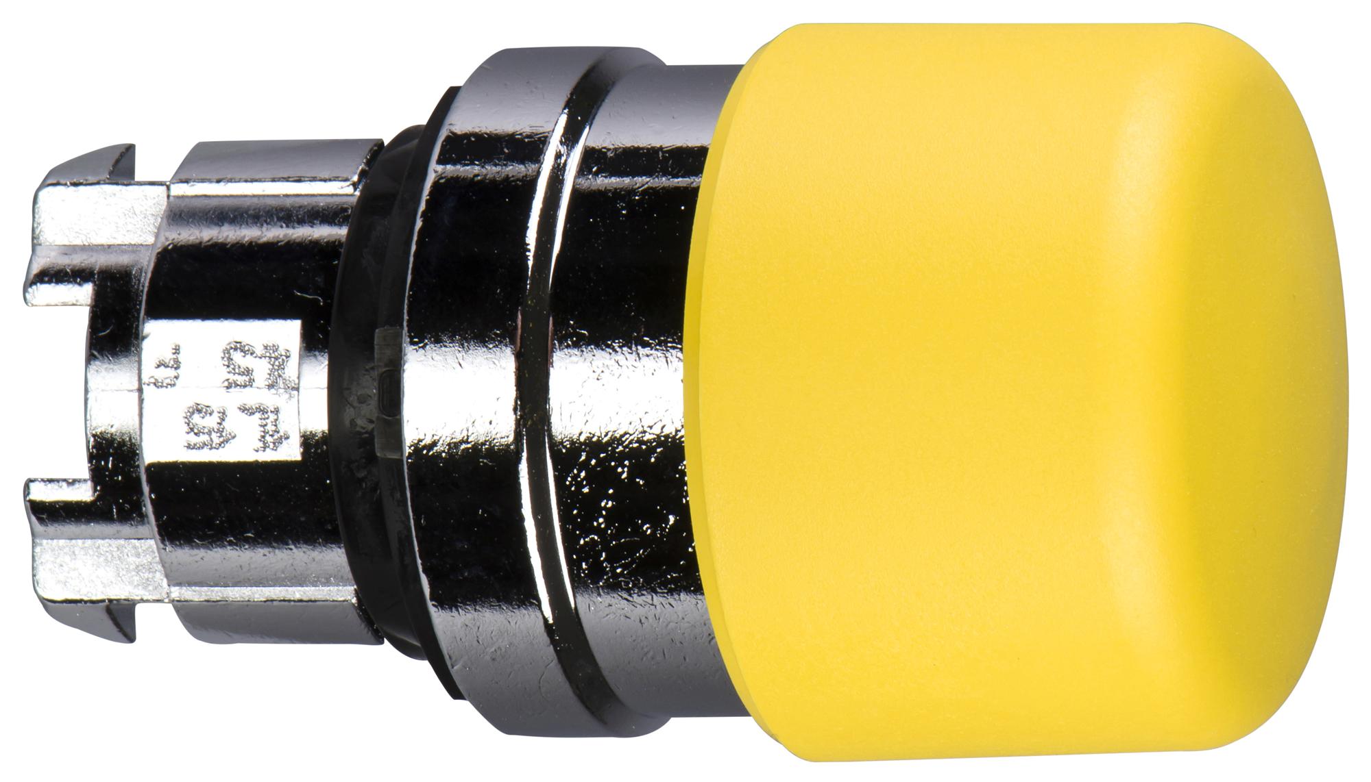 SCHNEIDER ELECTRIC Actuators ZB4BC54 SWITCH ACTUATOR, PUSH BUTTON, YELLOW SCHNEIDER ELECTRIC 3109309 ZB4BC54