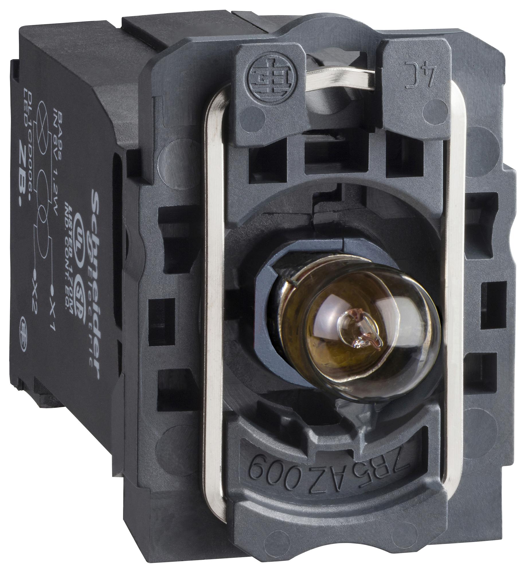 SCHNEIDER ELECTRIC Lamps ZB5AV8 LIGHT BLOCK, CTRL/SIGNALLING UNIT, 480V SCHNEIDER ELECTRIC 3115009 ZB5AV8