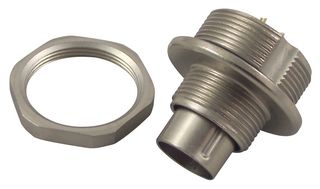 09 0407 00 03 - Circular Connector, 712 Series, Panel Mount Receptacle, 3 Contacts, Solder Pin - BINDER