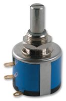 534B1101JL - Rotary Potentiometer, Wirewound, 100 ohm, 10 Turns, Linear, 2 W, ± 5%, 534 - VISHAY