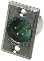 D4M - CONNECTOR, XLR, PLUG, 4 POSITION - SWITCHCRAFT/CONXALL