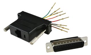 SPC15464 - ADAPTER, DB-25 MALE RJ45 - MULTICOMP