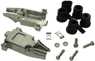 SPC15468 - D SUB COVER, SIZE DE, ZINC ALLOY - MULTICOMP