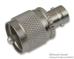 31-28-RFX - RF/COAXIAL ADAPTER, BNC JACK-UHF PLUG - AMPHENOL RF