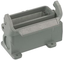 09200160251 - CLOSED FLANGE HOUSING, SIZE 16A, METAL, 1 LEVER - HARTING