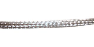 8662 00050 - SLEEVING, TUBULAR WIRE BRAID, 19.837MM ID, TIN, 50FT - BELDEN