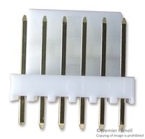 22-29-2061 - Pin Header, Vertical, Signal, Wire-to-Board, 2.54 mm, 1 Rows, 6 Contacts, Through Hole Straight - MOLEX