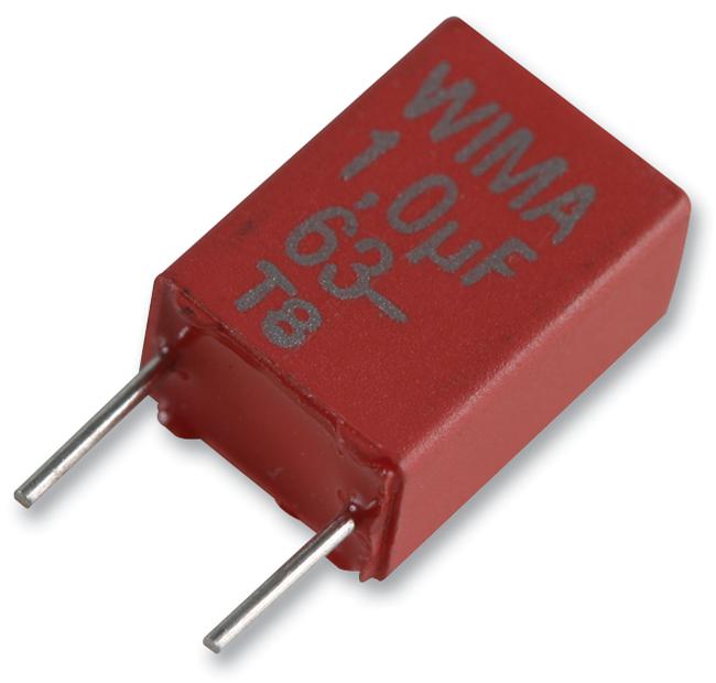 MKS2D031001A00JSSD CAP, 0.1µF, 100V, 5%, PET WIMA