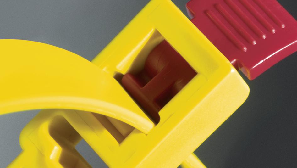 115-00001 CABLE TIE, REL, YELLOW, 750X13MM, PK5 HELLERMANNTYTON