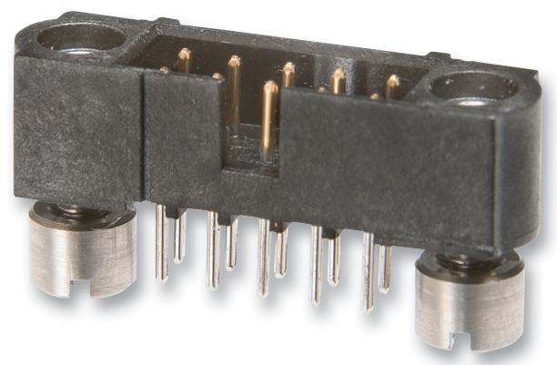 M80-5101242 PLUG, VERTICAL, DIL, BD MNT, 12WAY HARWIN