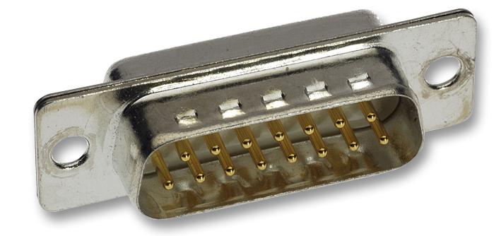 09642217210 PLUG, D, FILTERED, SOLDER, 15WAY HARTING