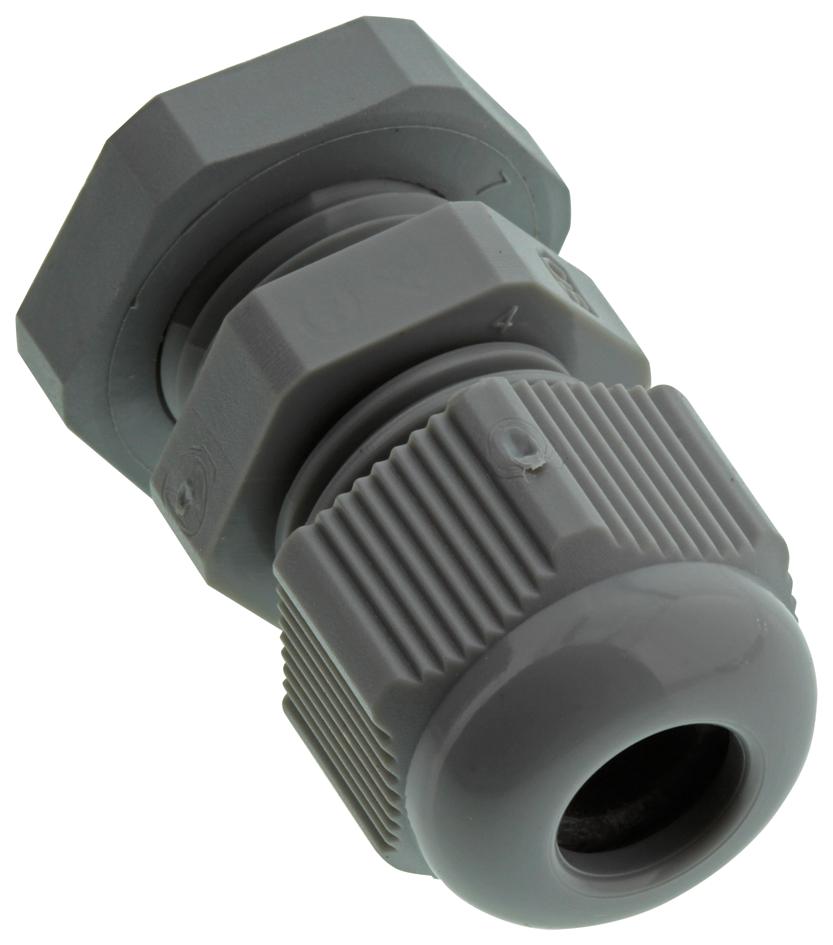 50.009 PA-F CABLE GLAND, PA, 8MM, PG9, GREY JACOB