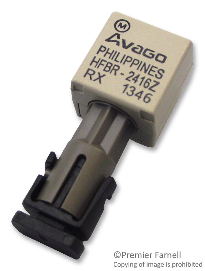 HFBR-2416Z FIBRE OPTIC, RECEIVER, 160MBD, ST BROADCOM