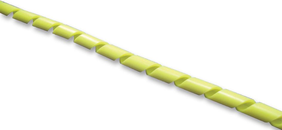 T25F-C4Y SPIRAL WRAP, YELLOW, 30.5M PANDUIT