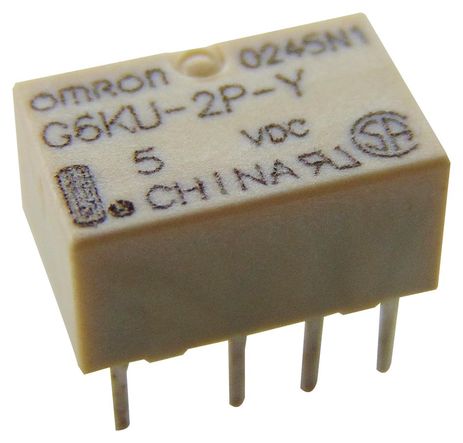 G6KU-2PY  DC5 RELAY, SIGNAL, DPDT, 30VDC, 1A OMRON
