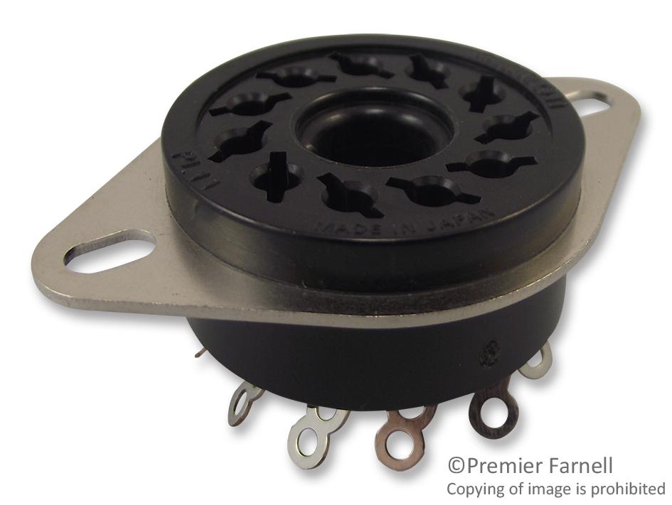 PL11 SOCKET, CHASSIS, 11 PIN OMRON