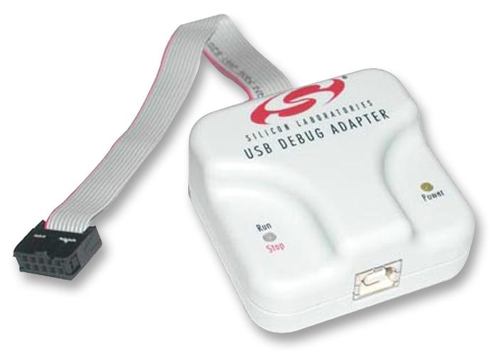 DEBUGADPTR1-USB ADAPTOR, USB, DEBUG, FOR C8051FXXX SILICON LABS
