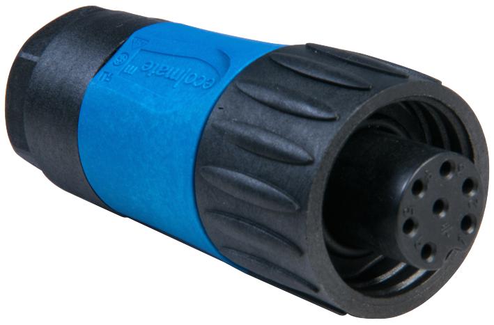 C016 30D006 110 10 SOCKET, FREE, SOLDER, 6P+E WAY AMPHENOL SINE/TUCHEL