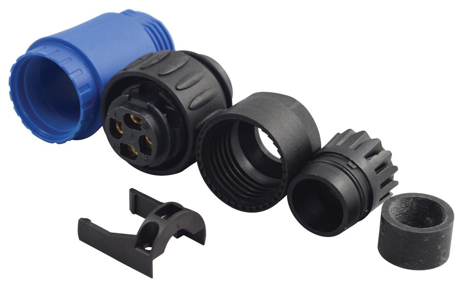 C016 20H003 210 10 PLUG, FREE, SCREW, AU, 3P+E WAY AMPHENOL SINE/TUCHEL