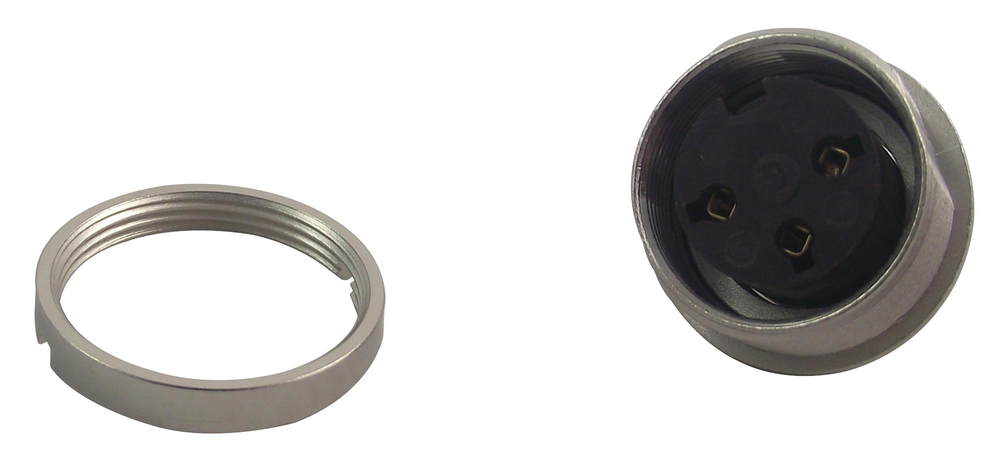 KGV 30 SOCKET, DIN, PANEL, 3WAY LUMBERG