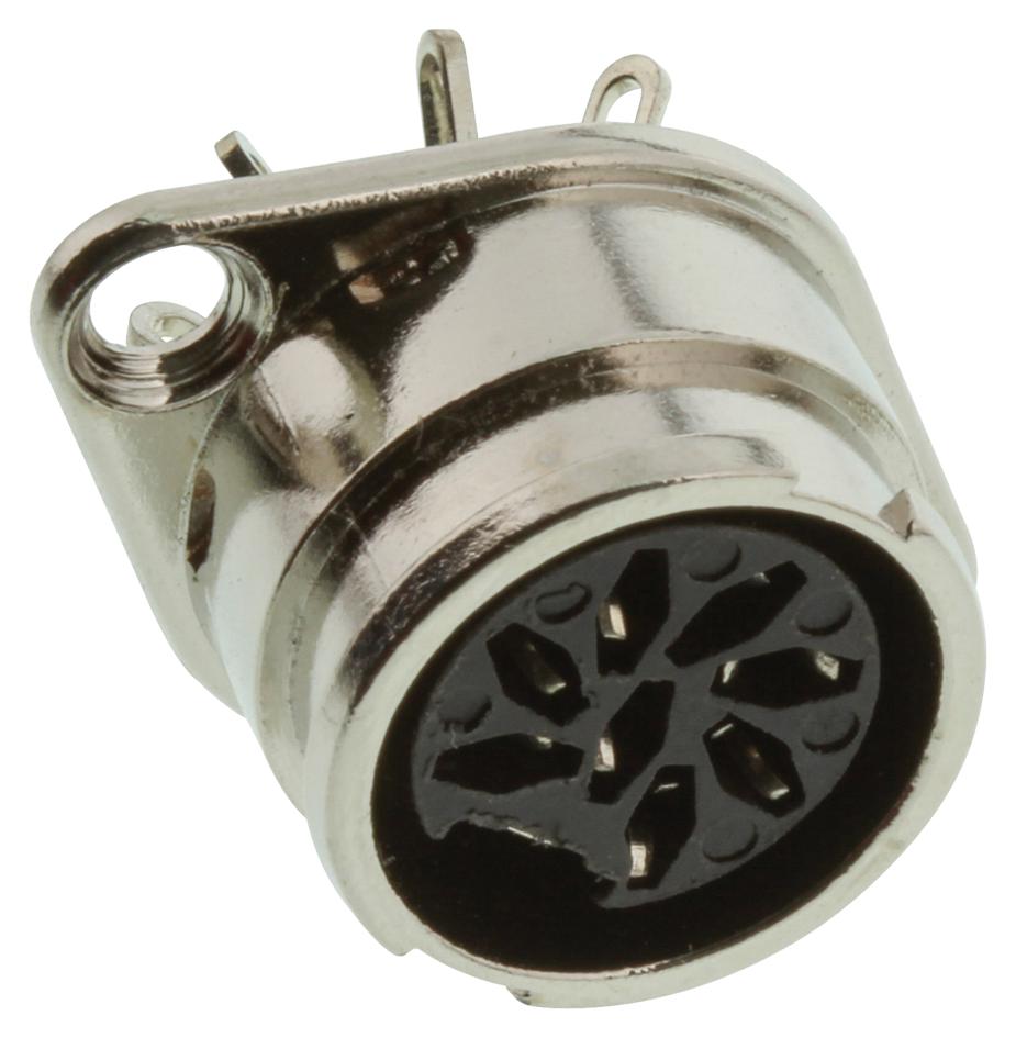 71206-080/0800 SOCKET, DIN, 8PIN PREHKEYTEC