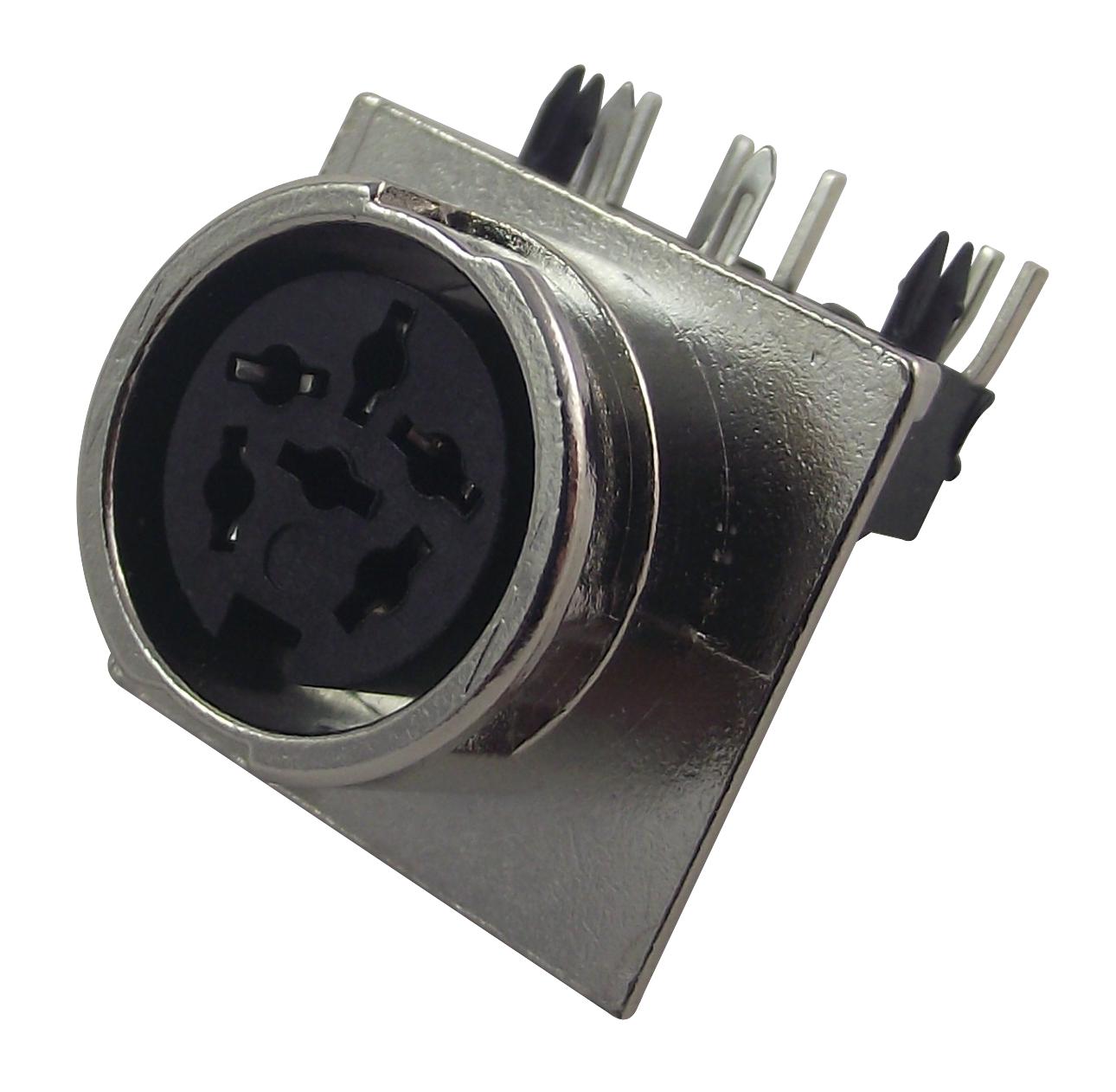 71251-250/0800 SOCKET, DIN, PCB, 5PIN PREHKEYTEC