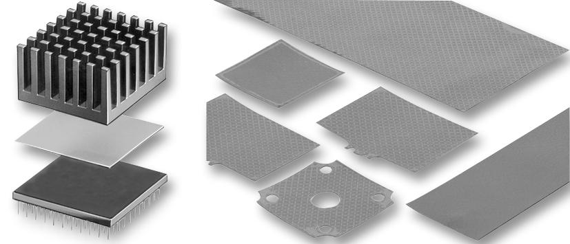 WLFT 404 37 X 38 THERMALLY CONDUCTIVE FOIL, ADHESIVE FISCHER ELEKTRONIK