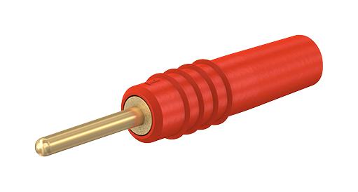 22.2070-22 22.1007 PLUG, 1MM, RED STAUBLI