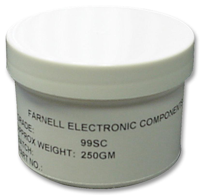 GMC307 SOLDER PELLETS, 99/0.3/0.7, 228DEG, 250G MULTICOMP
