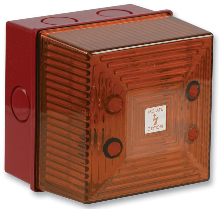 FD40/D00/A/RN/8 BEACON, LED, 24VDC, AMBER/RED CLIFFORD AND SNELL