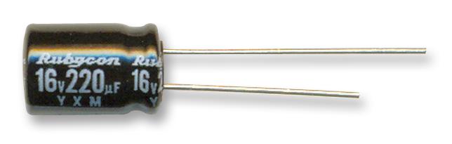 50YXM4R7MEFC5X11 CAP, 4.7µF, 50V, 20% RUBYCON