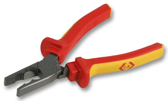 431002 COMBINATION PLIER, VDE, 185MM CK TOOLS
