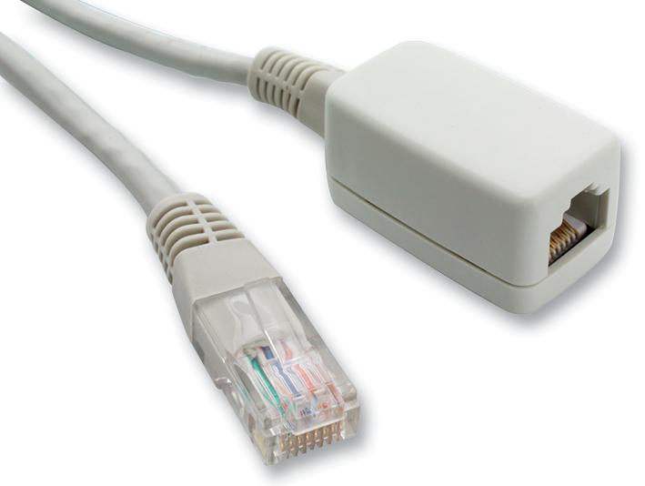 1966-3 LEAD, RJ45, CAT6, EXTENSION, 3M VIDEK