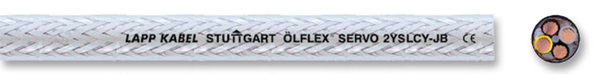 0036425 CABLE, OLFLEX SERVO, 4C, 1.5MM,  PER M LAPP KABEL