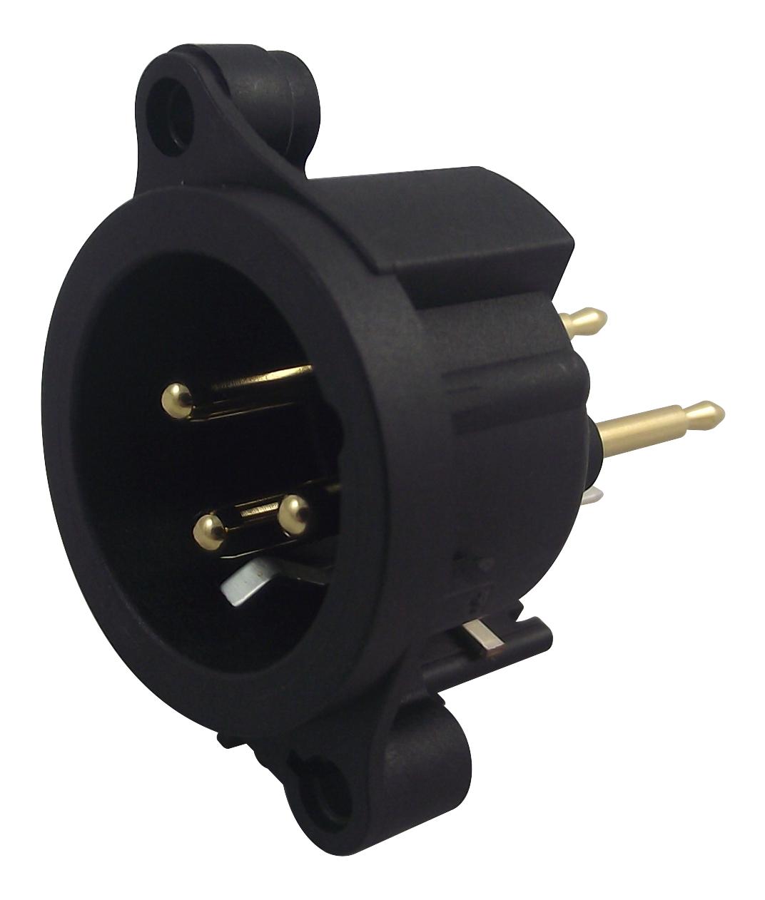 NC3MAAV-0 PLUG, XLR, PCB, VERTICAL, 3POLE NEUTRIK