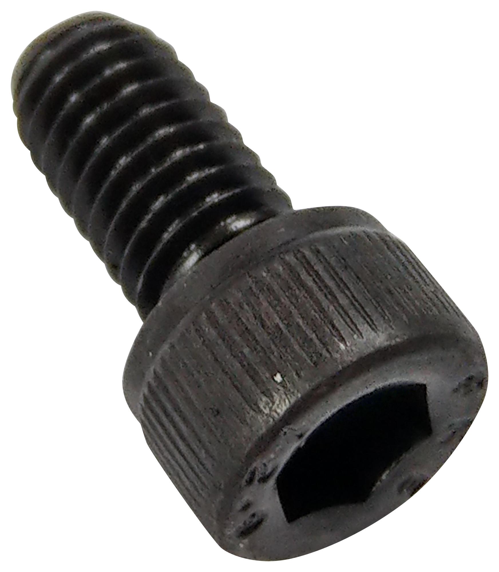 M6 12 SO12CS S100 SCREW SOCKET, CAP, M6X12, BLACK, PK100 TR FASTENINGS