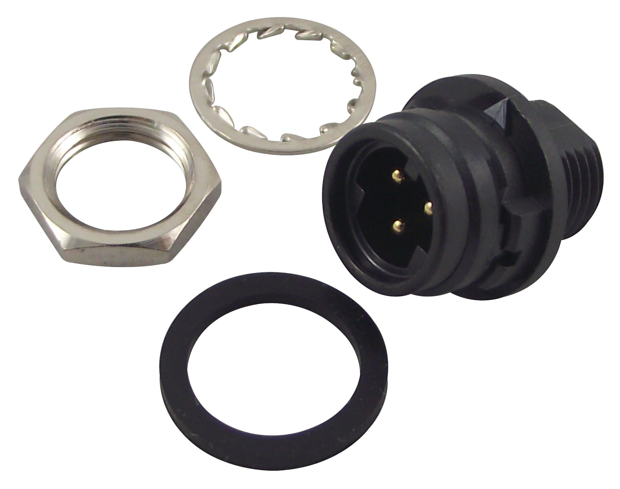 HR30-6R-6P(71) CIRCULAR, RECEPTACLE, 6 WAY, PANEL HIROSE(HRS)