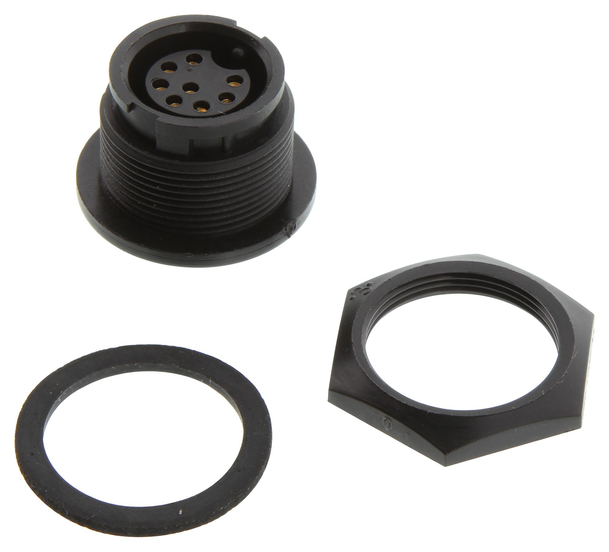 4282-8SG-300 CONNECTOR, PANEL, FEMALE, 8WAY SWITCHCRAFT/CONXALL