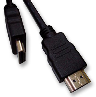 MC34947 CABLE ASSEMBLY, HDMI, TO HDMI, 3M MULTICOMP PRO