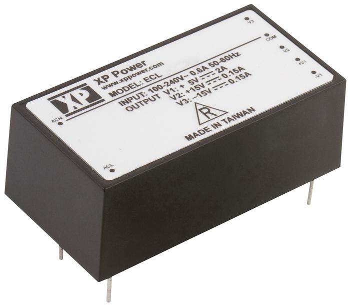 ECL10US12-E PSU, 10W, 12V, ENCAPS, PCB MOUNT XP POWER