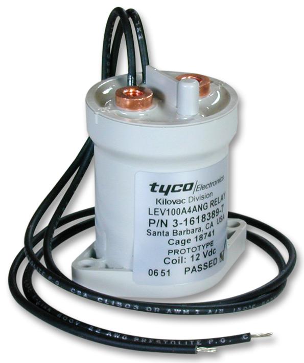 LEV100A5ANG CONTACTOR, SPST-NO, 24VDC, PANEL TE CONNECTIVITY