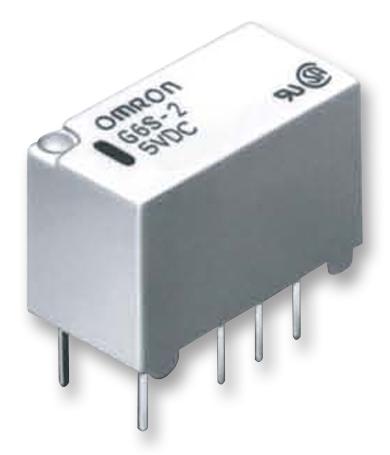 G6SU-2  DC3 RELAY, SIGNAL, DPDT, 30VDC, 2A OMRON