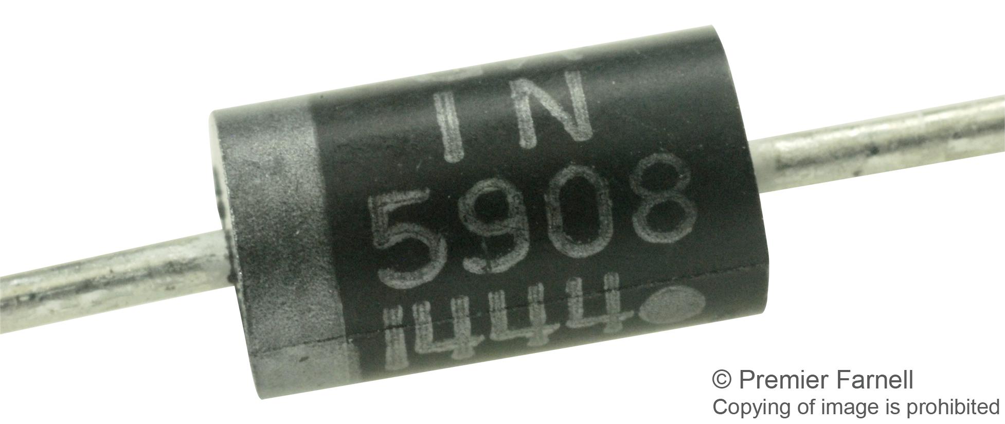 1N5931BRLG ZENER DIODE, 3W, 18V, DO-41 ONSEMI