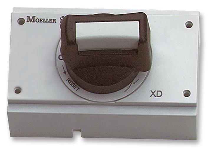 NZM1-XTVDVR ROTARY HANDLE, RED-YELLOW, FOR NZM1 EATON MOELLER