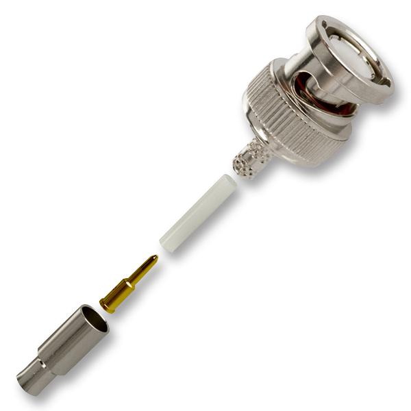 31-71000-RFX RF COAXIAL, BNC, STRAIGHT PLUG, 75OHM AMPHENOL RF