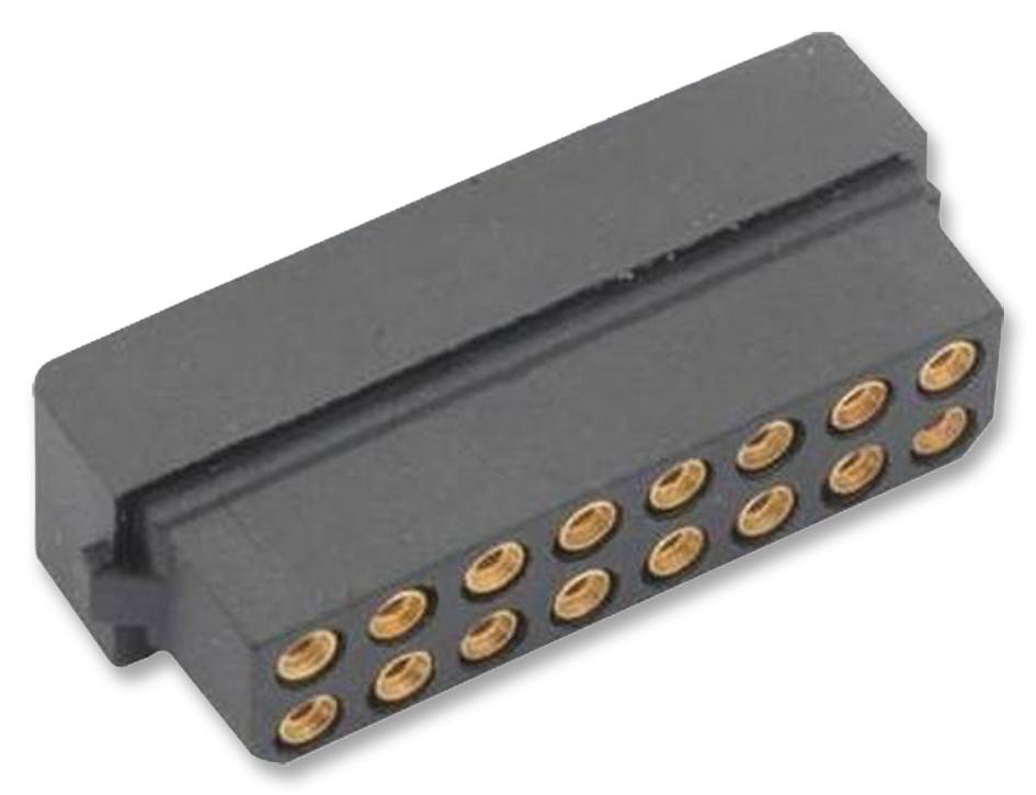 M80-8891605 SOCKET, DIL, CRIMP, 16WAY HARWIN